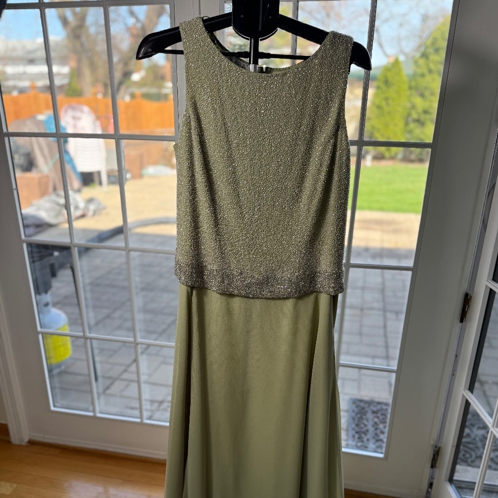Beautiful Sage Green Formal Dress